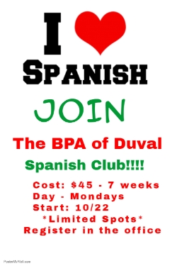 Spanish Club - Register Now